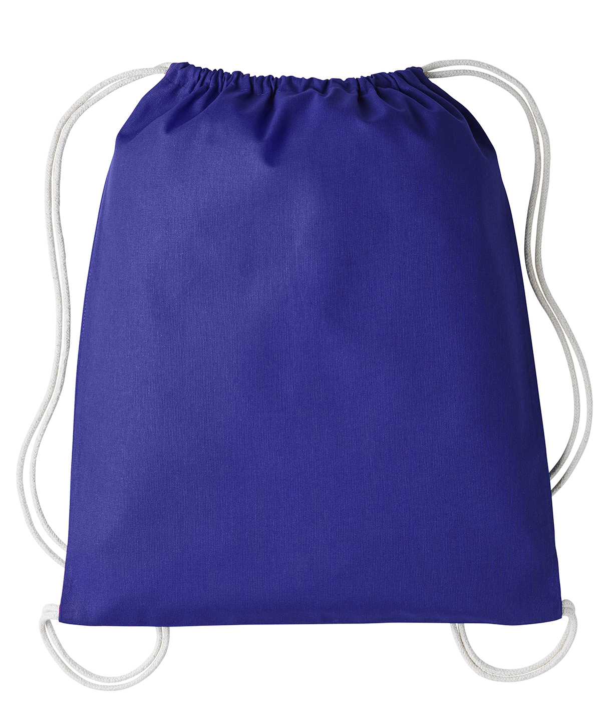 Gymsac with cords - Purple/Natural