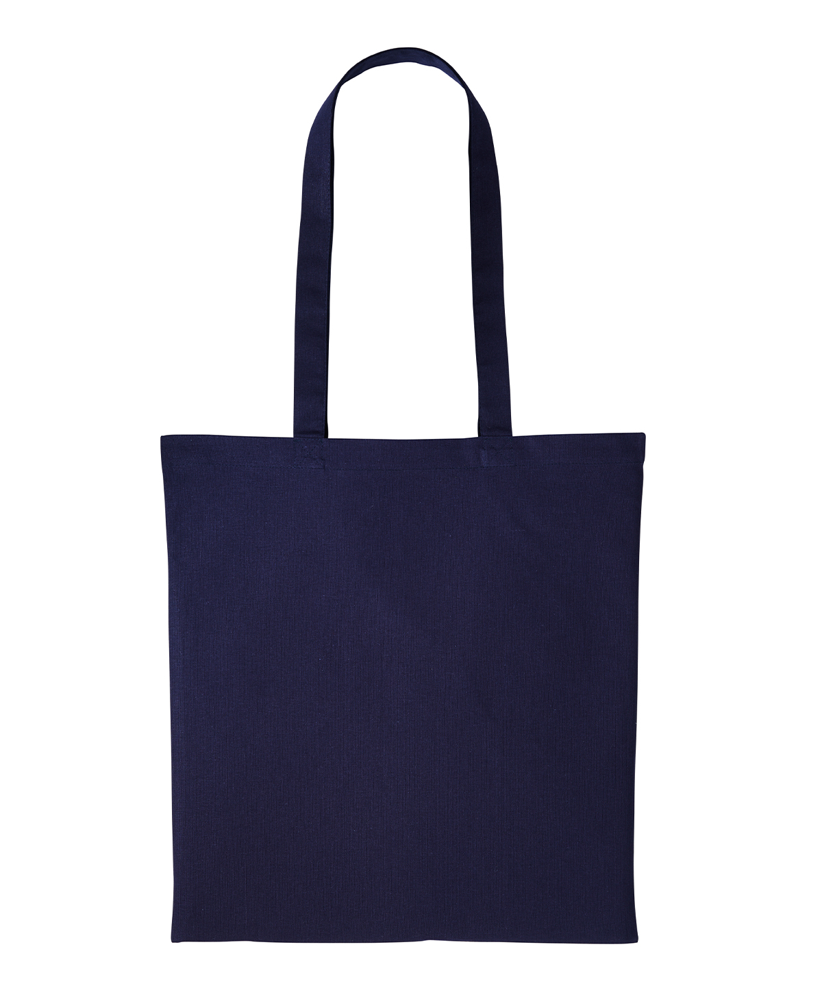 Recycled cotton shopper long handle - French Dark Navy