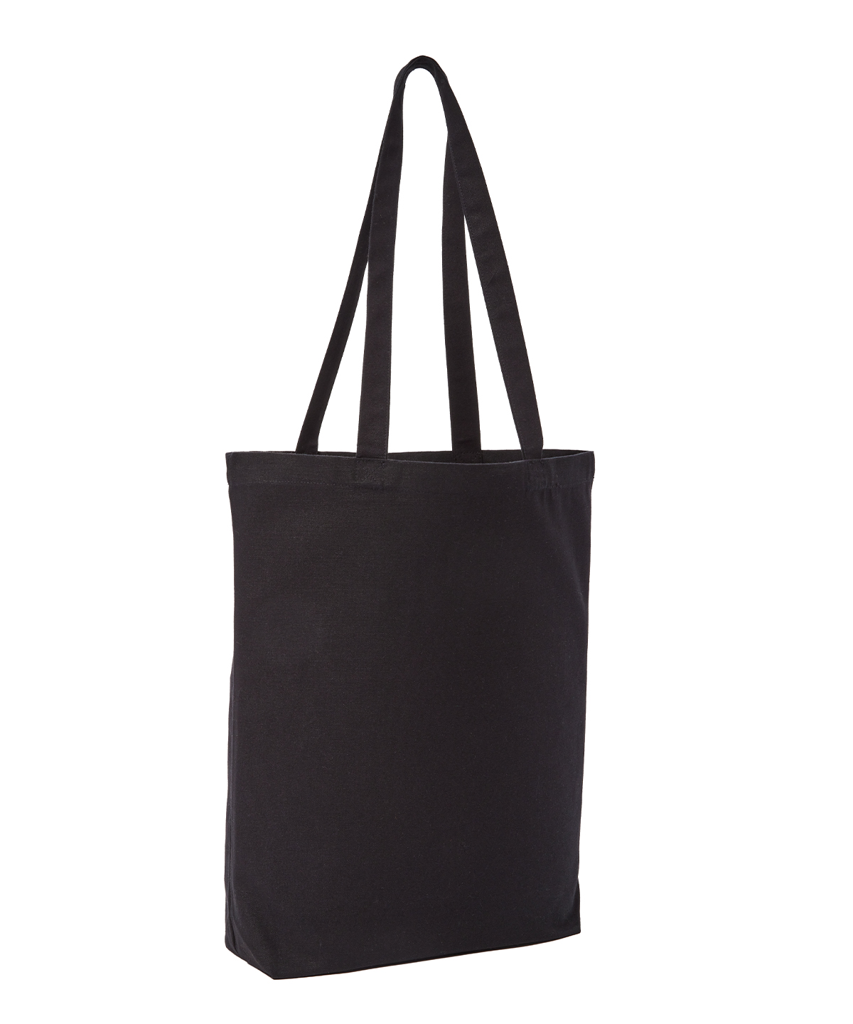 Recycled premium canvas ‘flat base’ shopper