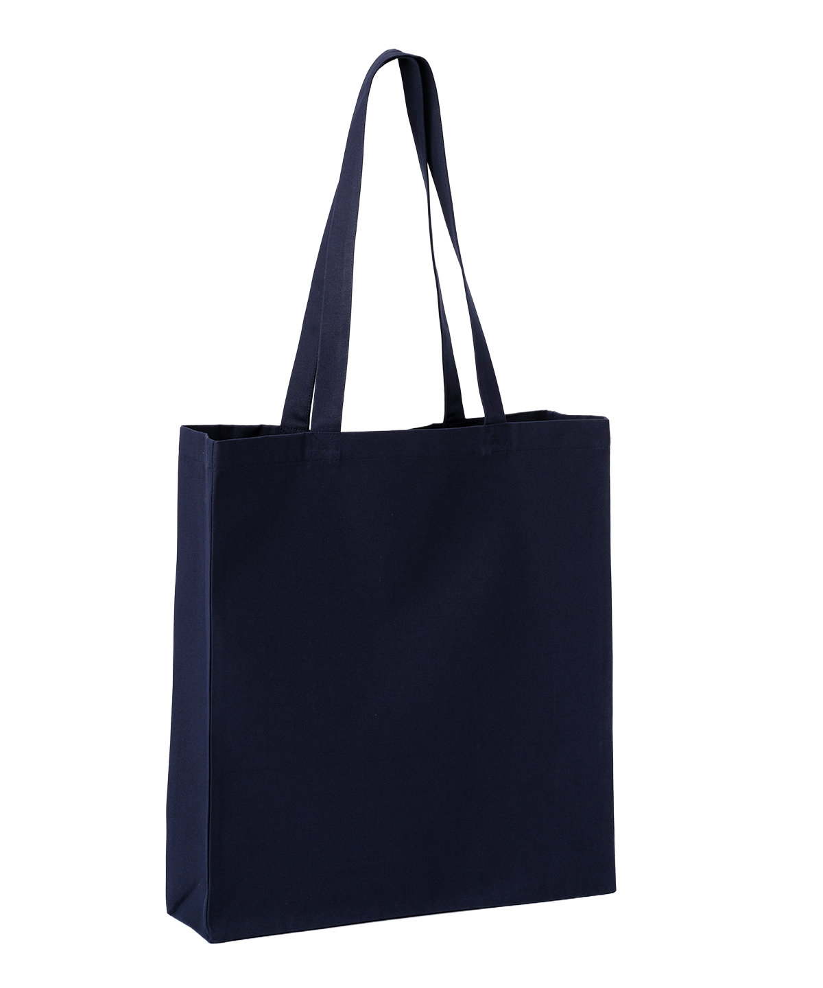 Recycled premium canvas spacious shopper - French Dark Navy