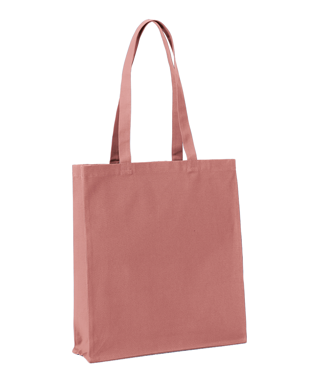 Recycled premium canvas spacious shopper - Rose