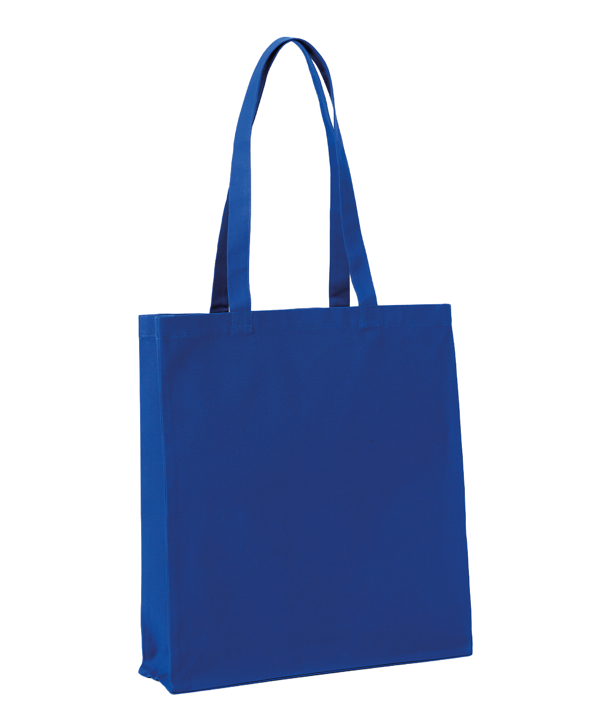 Recycled premium canvas spacious shopper - Royal