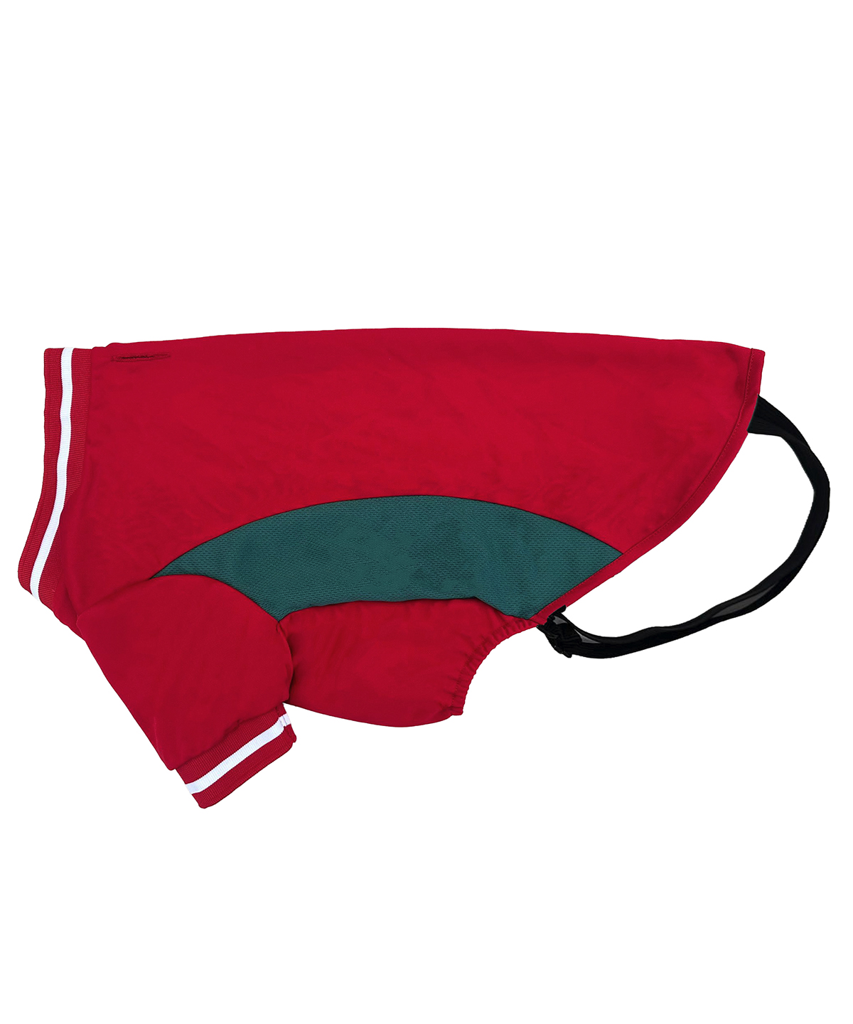Dog’s football t-shirt - Red/White/Green