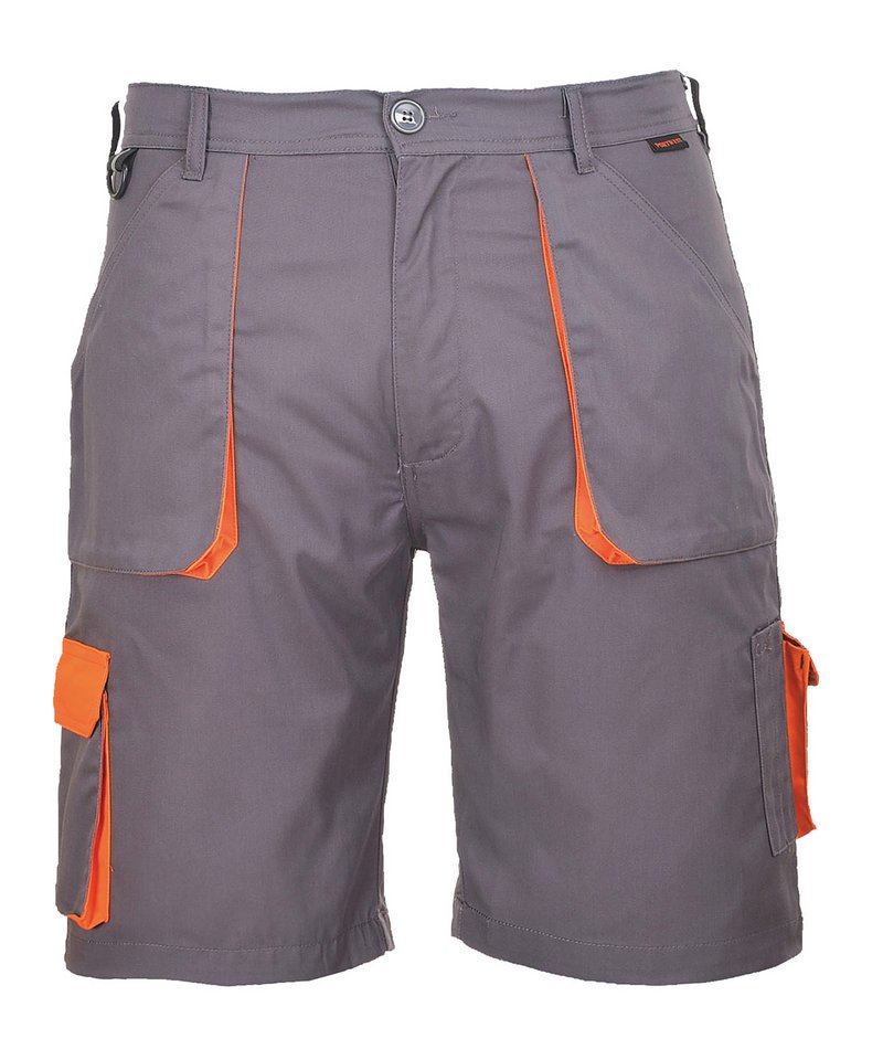 Portwest Hi-Vis Contrast Traffic Jacket - Grey/Orange
