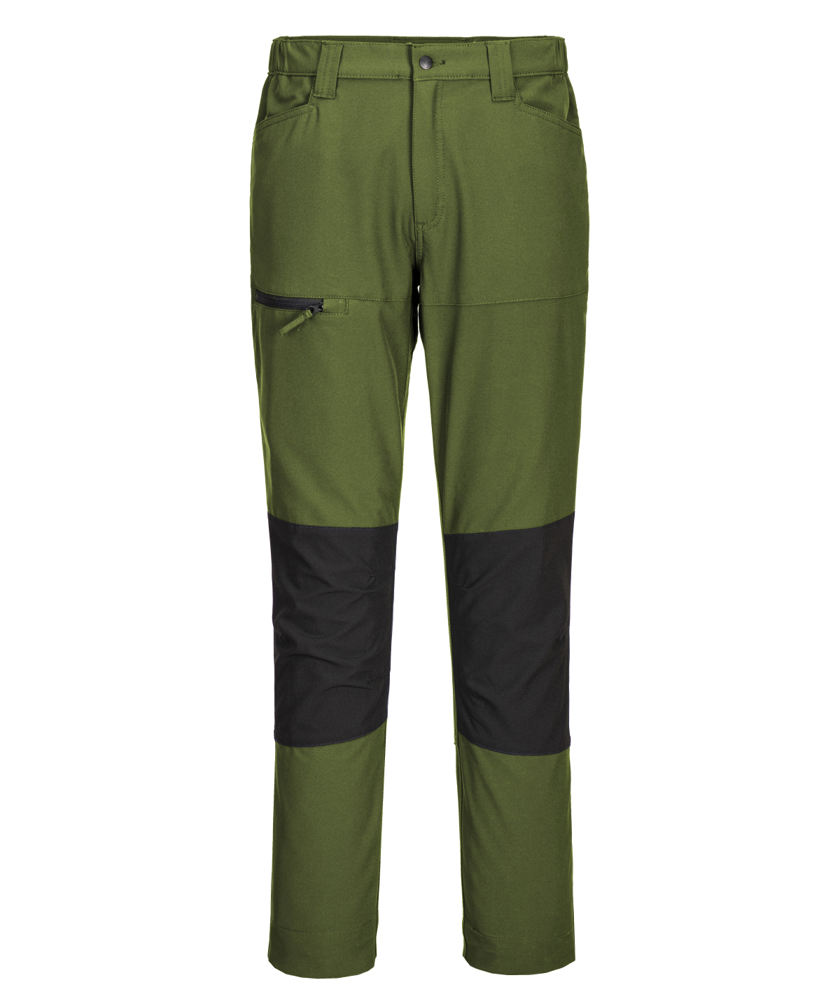 WX2 stretch work trousers (CD886) slim fit - Olive Green