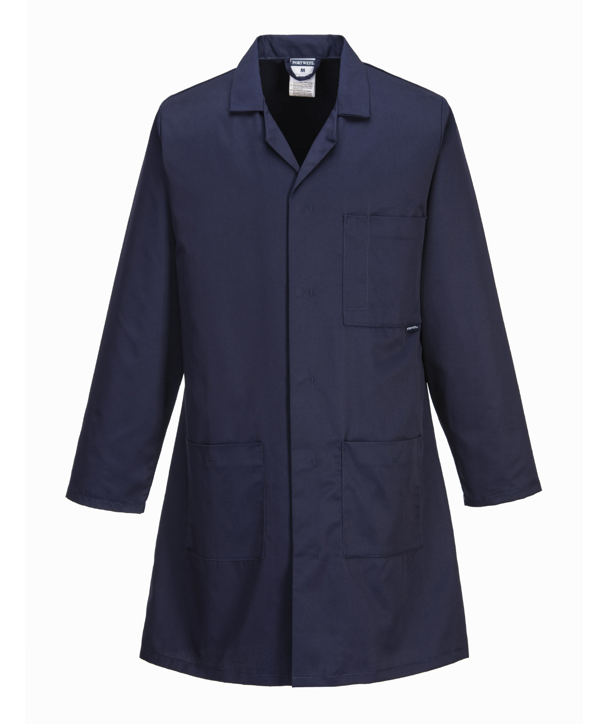Lab coat (2852) - Navy