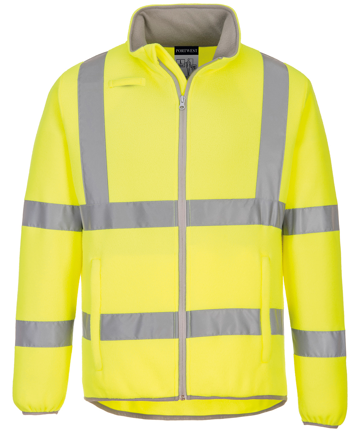 Eco Hi-vis fleece jacket (EC70) - Yellow