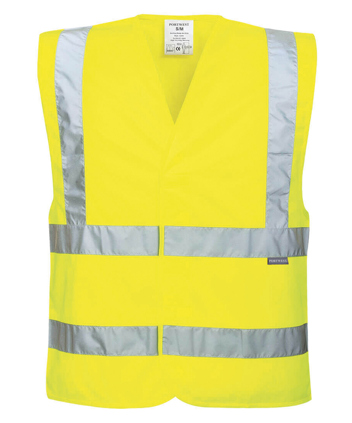 Eco Hi-vis vest (EC76) - Yellow