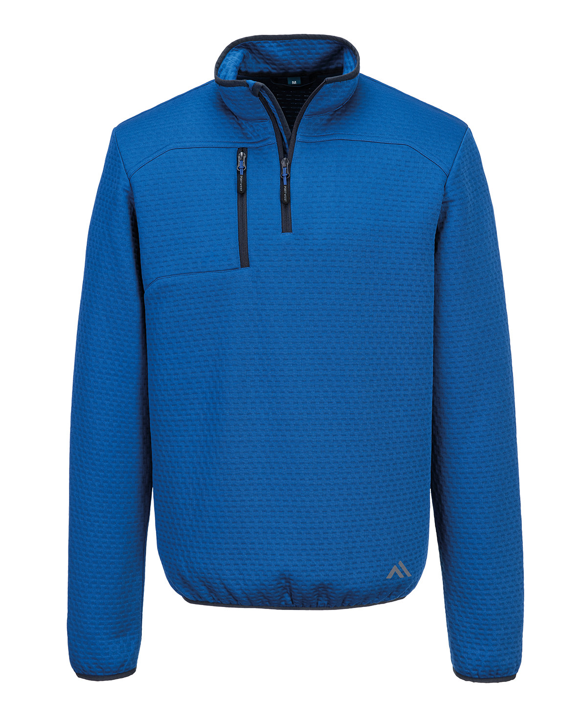 KX3 Sport textured ¼-zip sweatshirt (KX376) - Blue