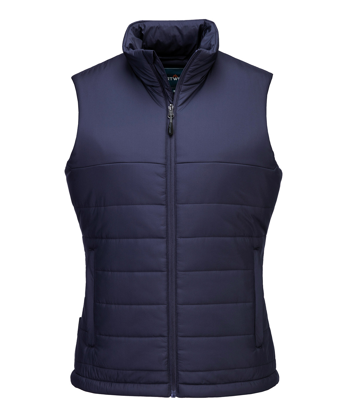 Women’s professional insulated baffle gilet (S607) - Navy