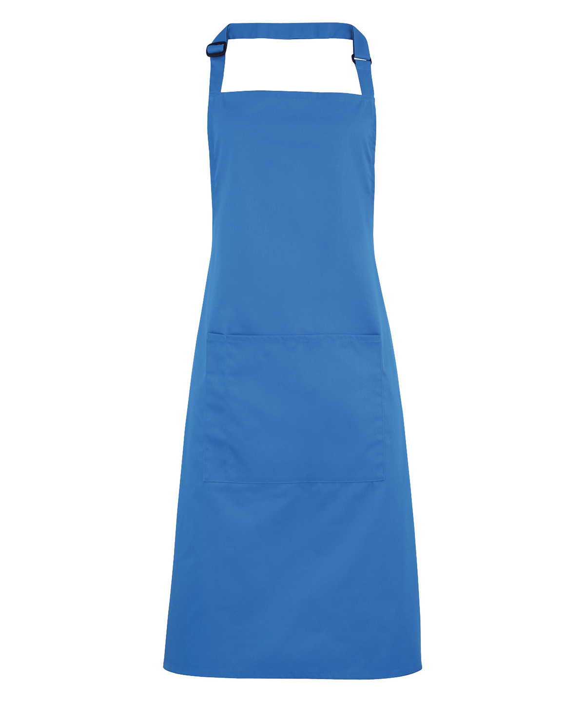 Premier 'Colours' Bib Apron with Pocket - Sapphire