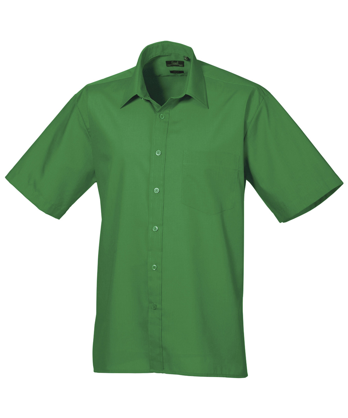 Premier Short Sleeve Poplin Shirt - Emerald