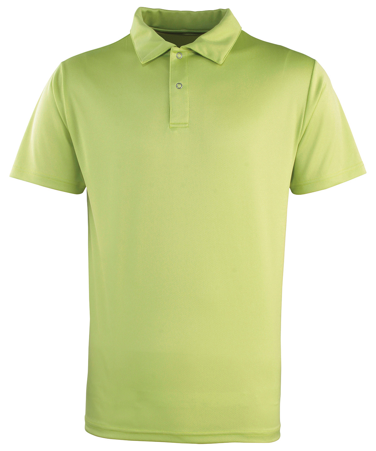 Premier Coolchecker® Stud Piqué Polo Shirt - Lime