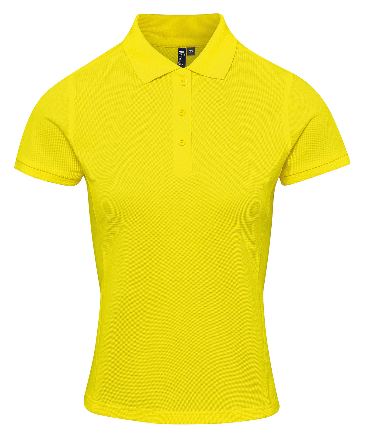 Premier Ladies Coolchecker® Plus Piqué Polo Shirt - Yellow