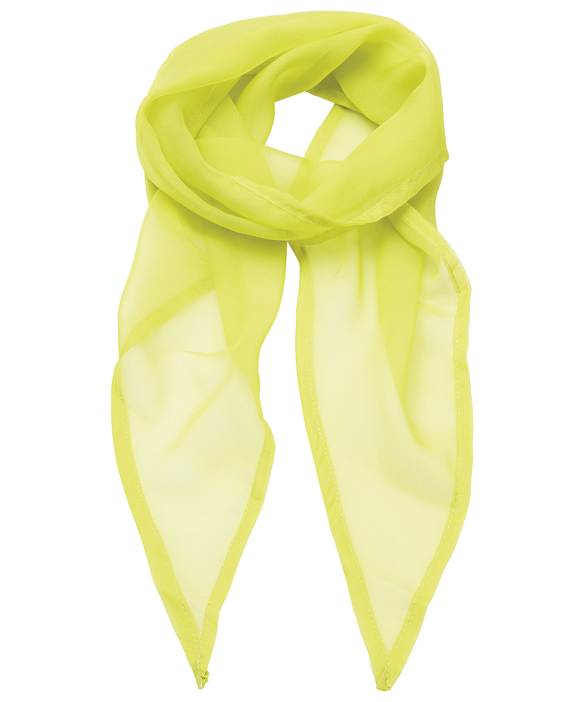 Premier 'Colours' Chiffon Scarf - Lime