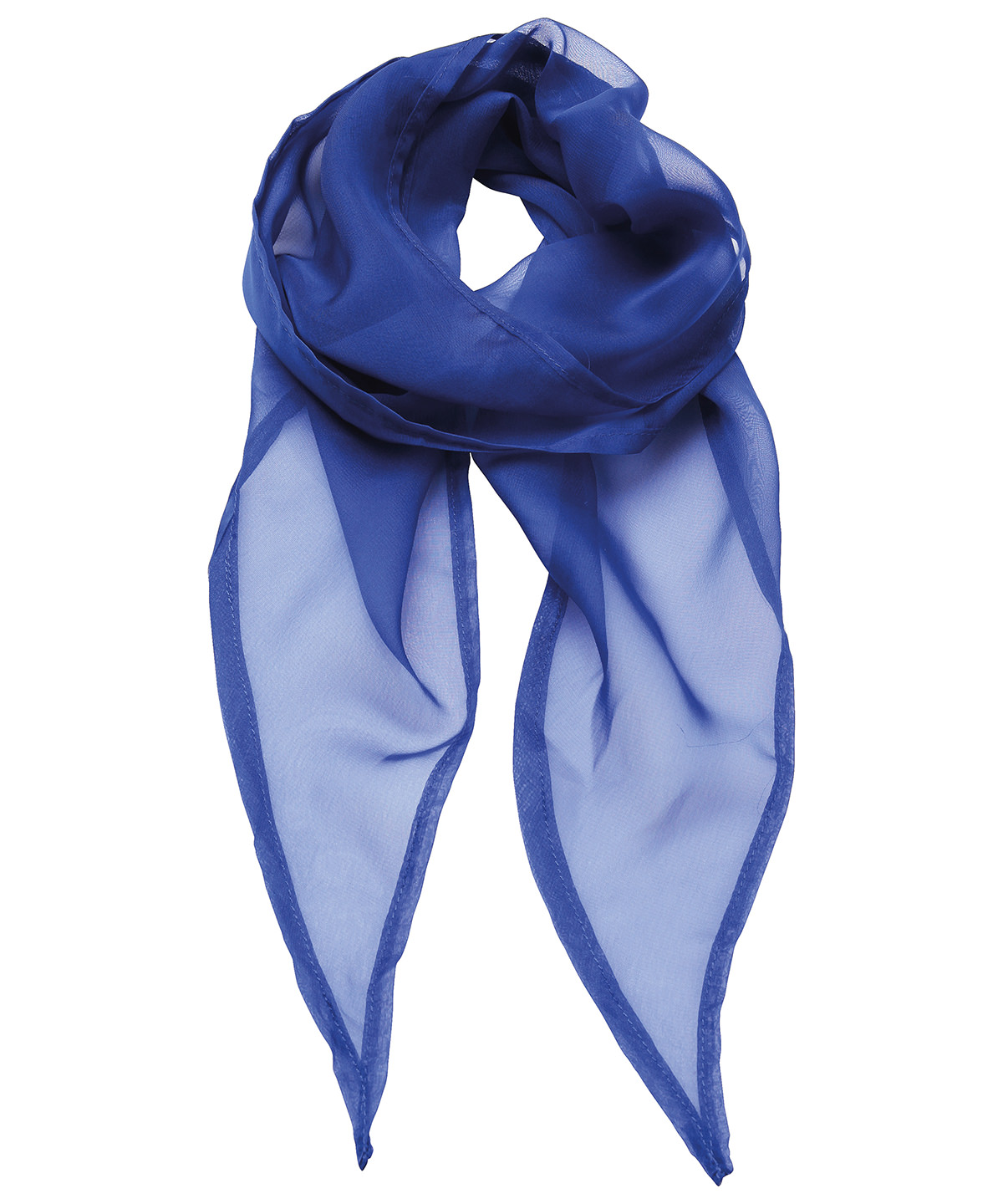 Premier 'Colours' Chiffon Scarf - Royal