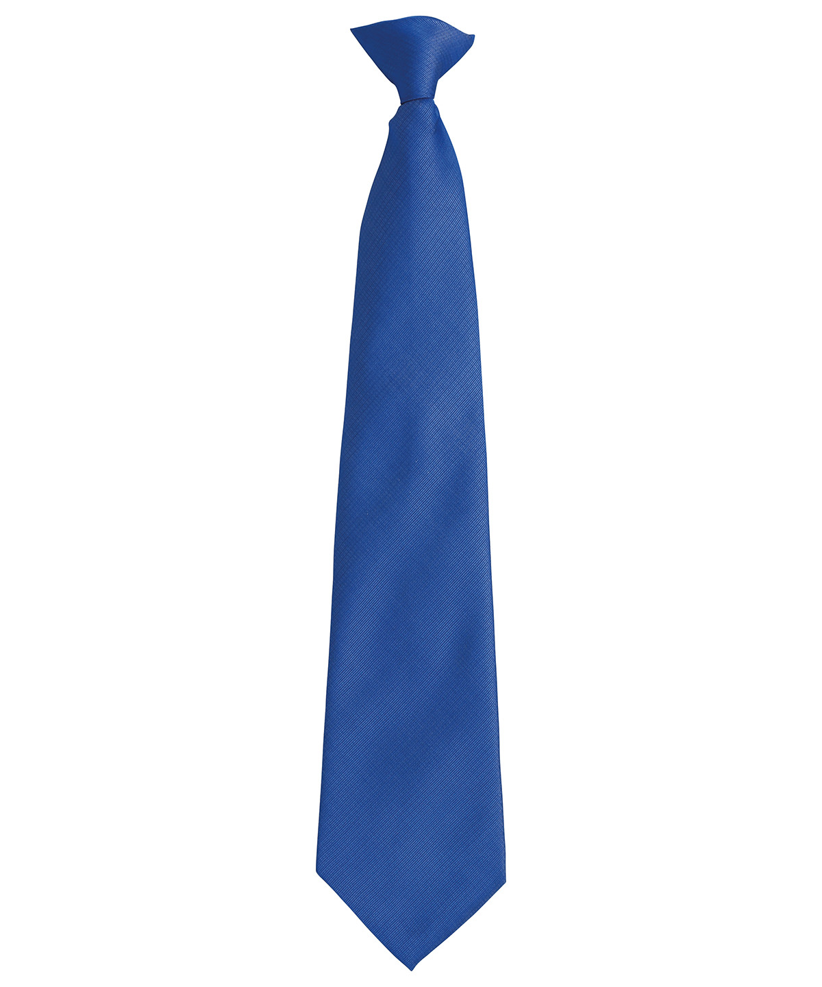 Premier 'Colours' Fashion Clip Tie - Royal
