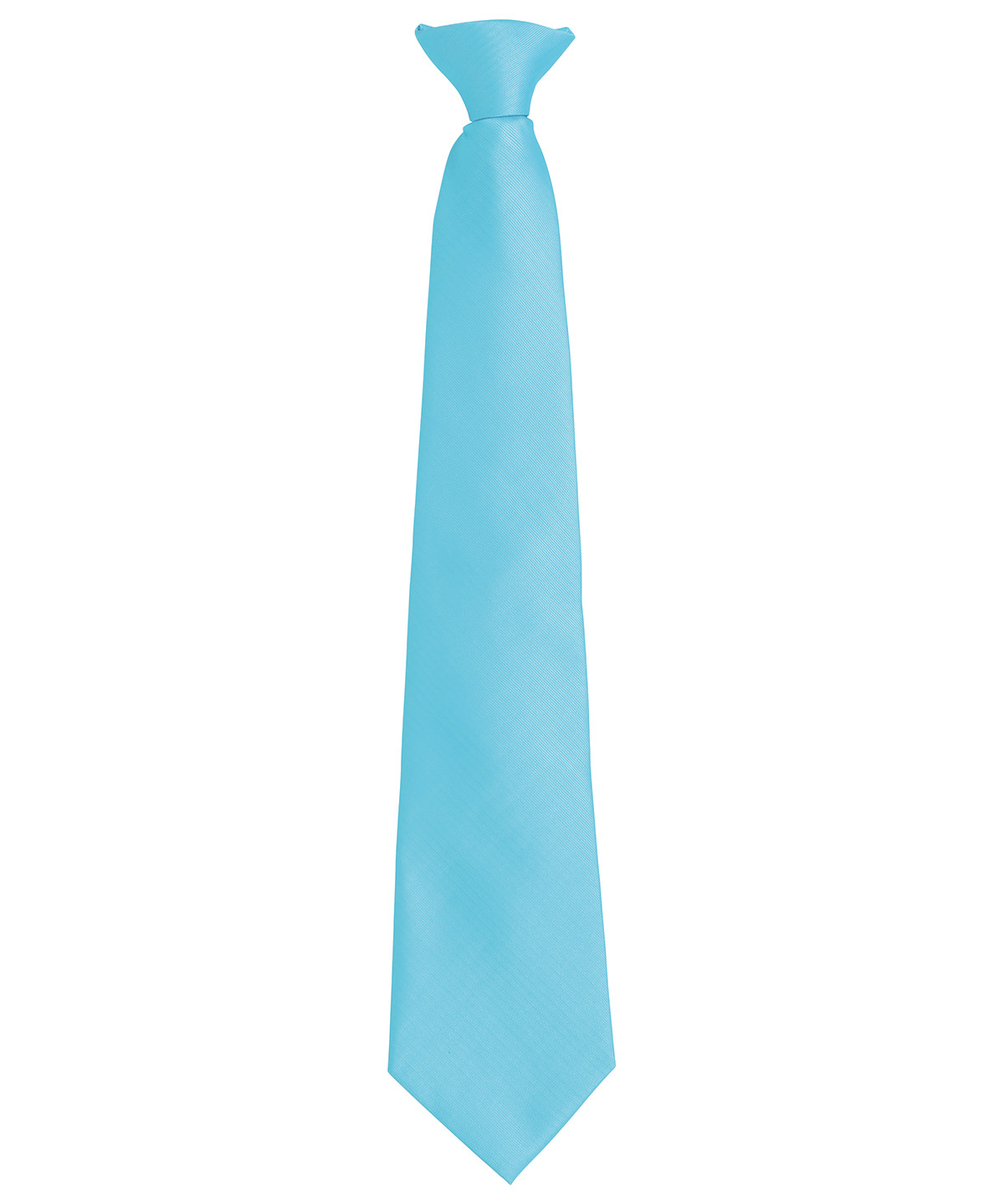 Premier 'Colours' Fashion Clip Tie - Turquoise