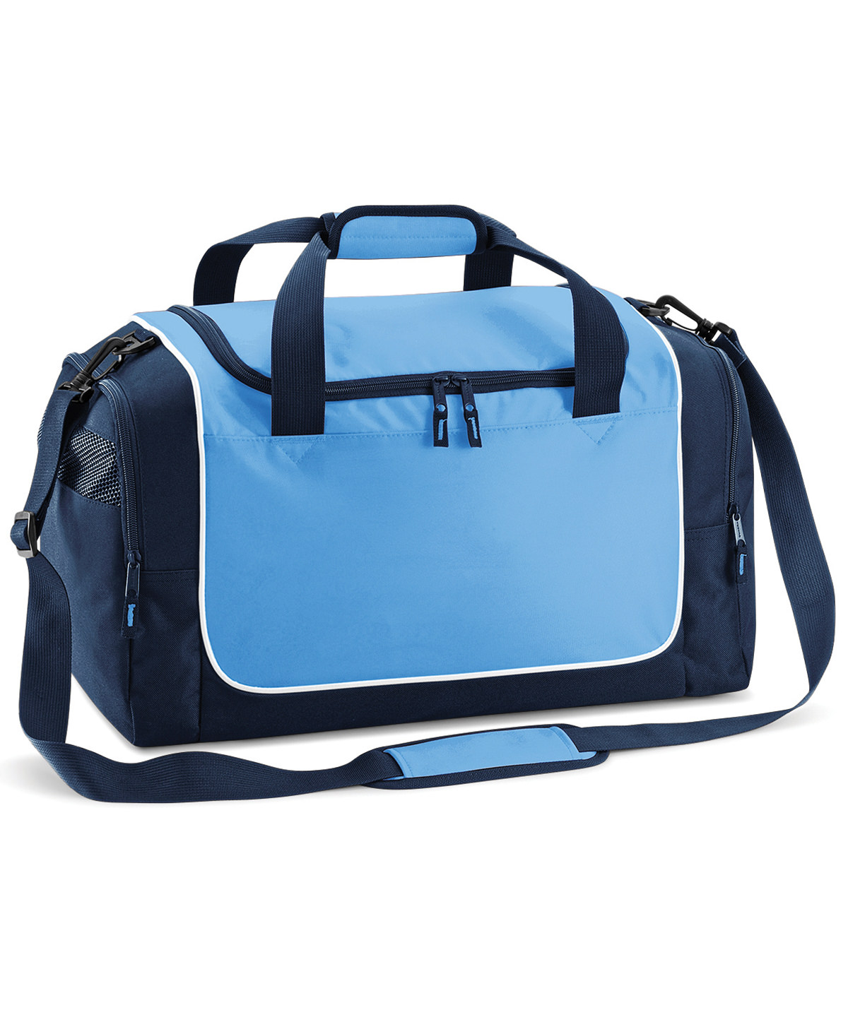 Teamwear locker bag - Sky Blue/French Navy/White