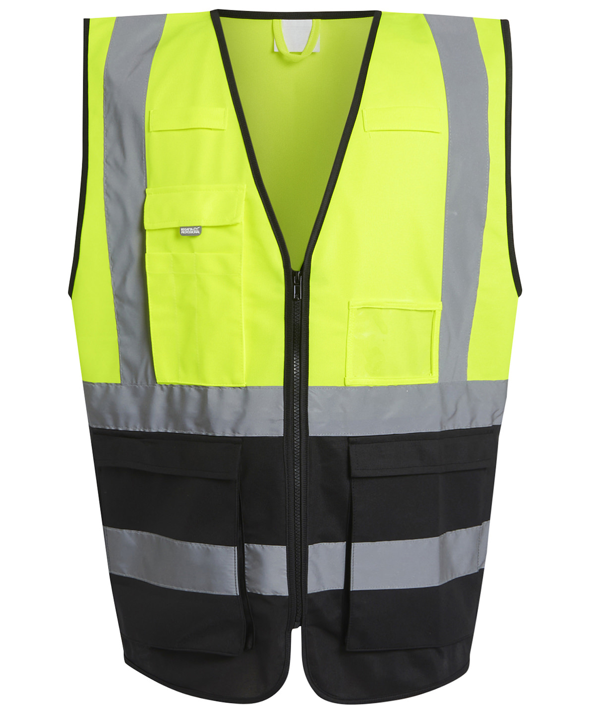 Regatta High Visibility Pro Full Zip Gilet - Yellow/Black