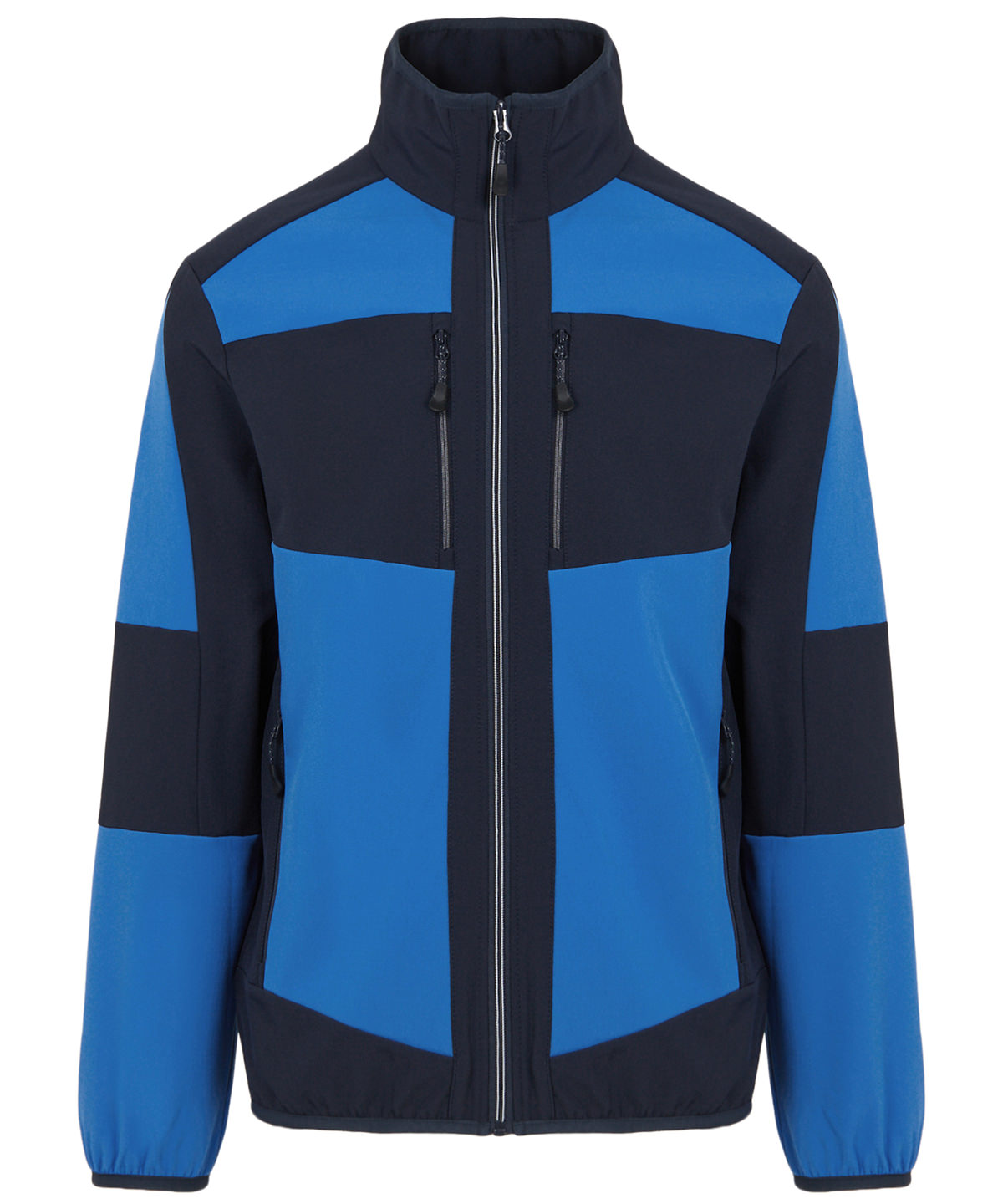 E-Volve unisex 2-layer softshell jacket - Strong Blue/Navy