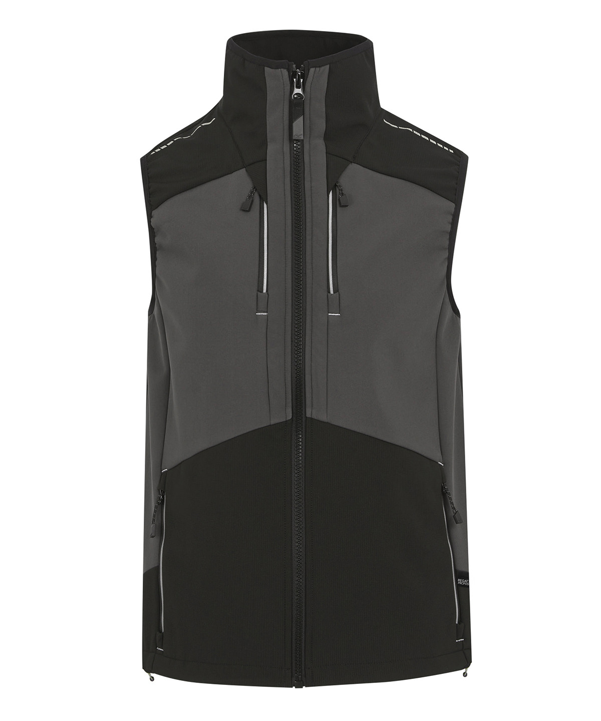 Regatta Ablaze Three Layer Soft Shell Jacket - Slate Grey/Black