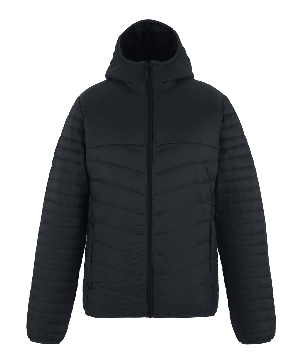 Loftlite hooded baffle jacket - Seal Grey/Black