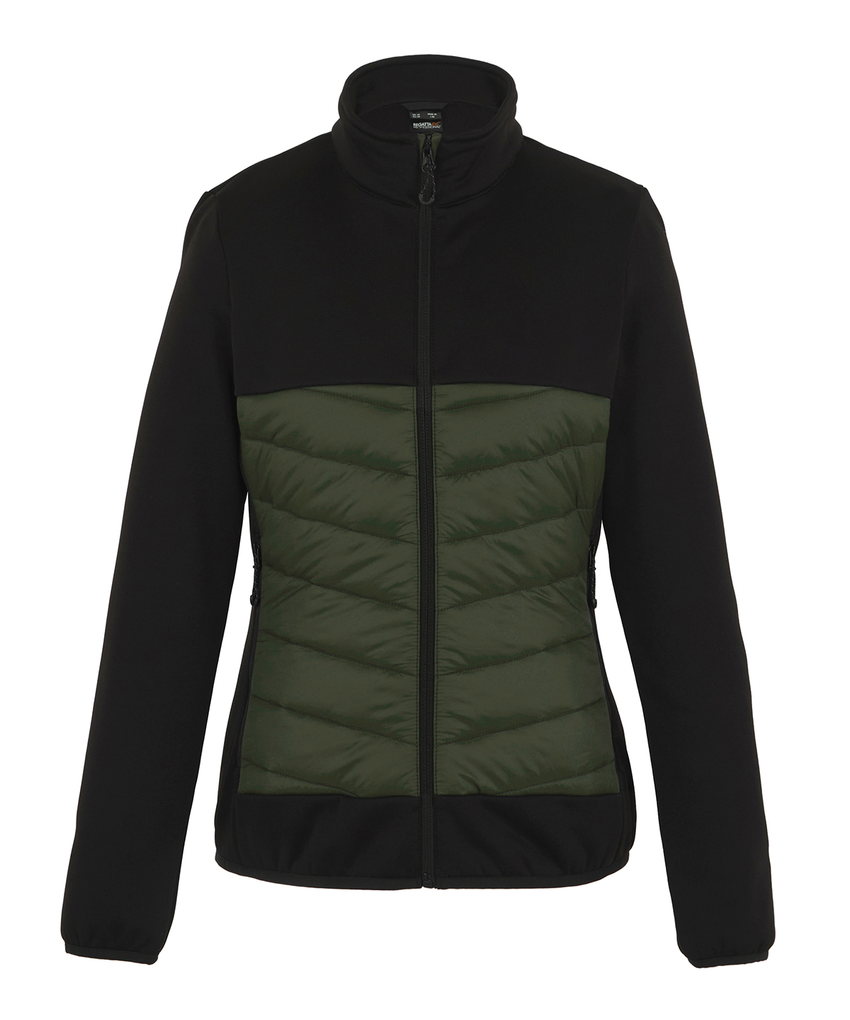Loftlite women’s hybrid jacket - Dark Khaki/Black