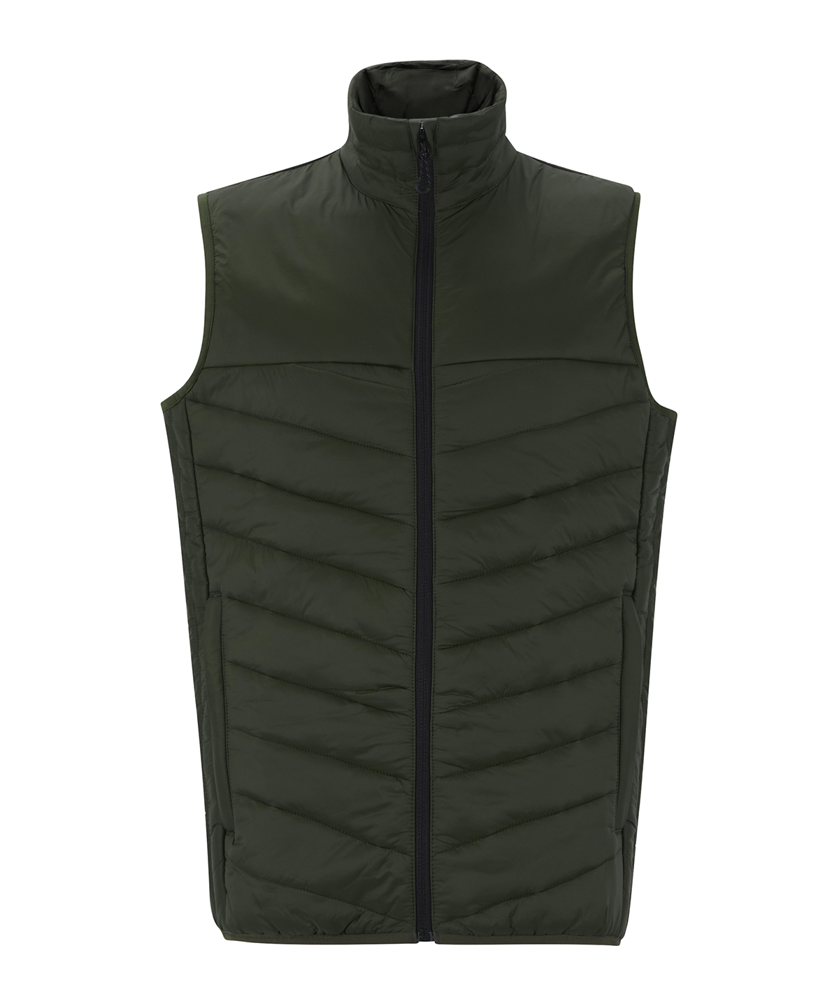 Loftlite baffle bodywarmer - Dark Khaki/Black