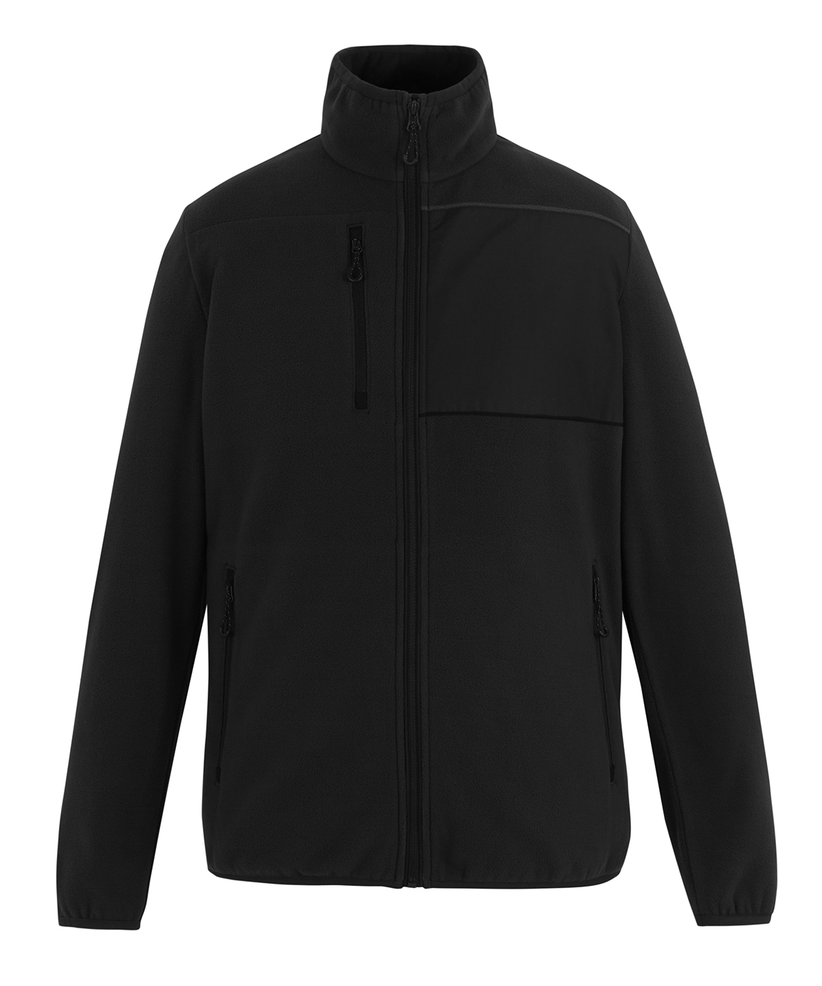 Active printable fleece jacket
