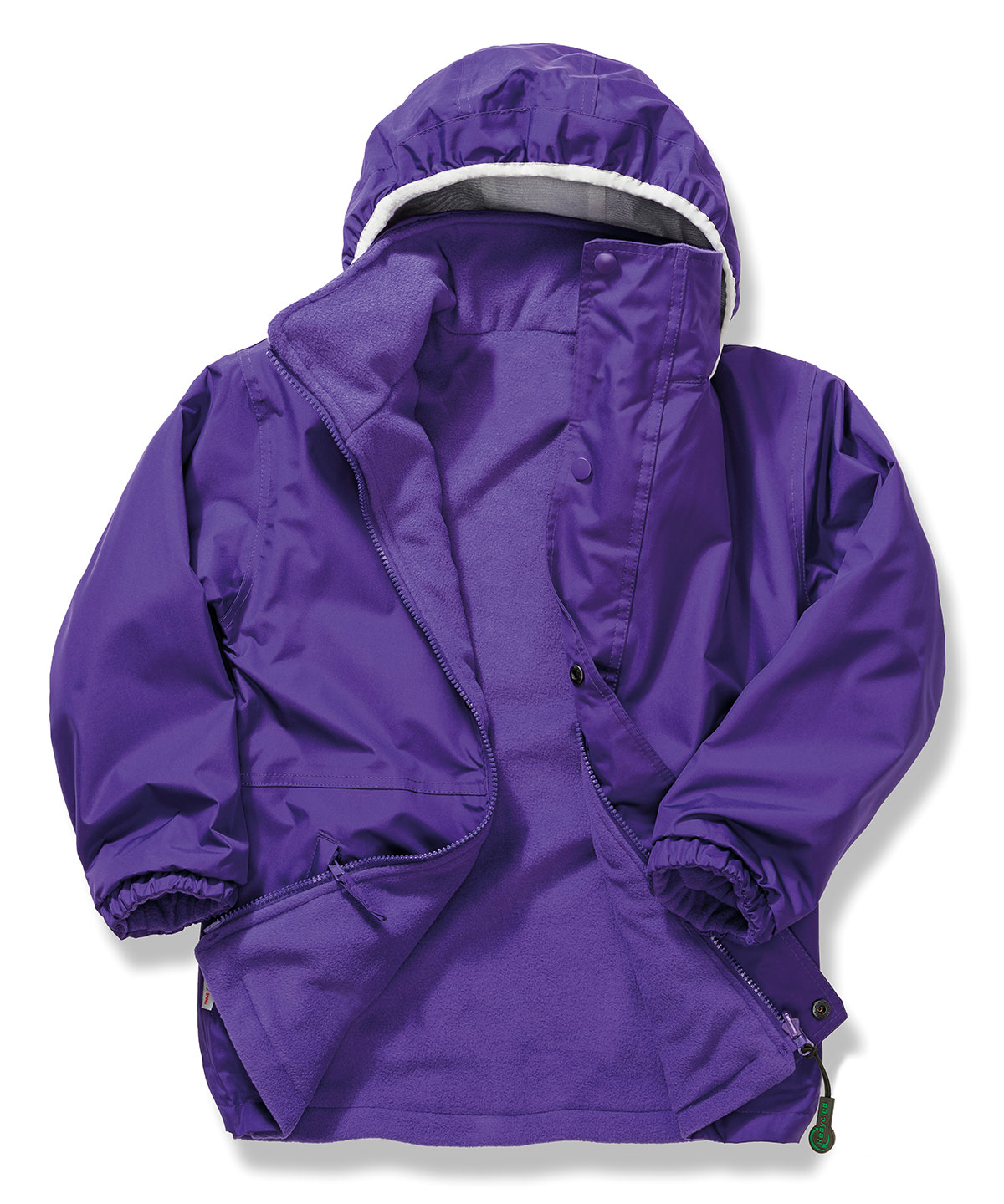 Junior & youth Recycled StormDri 6000 coat - Purple