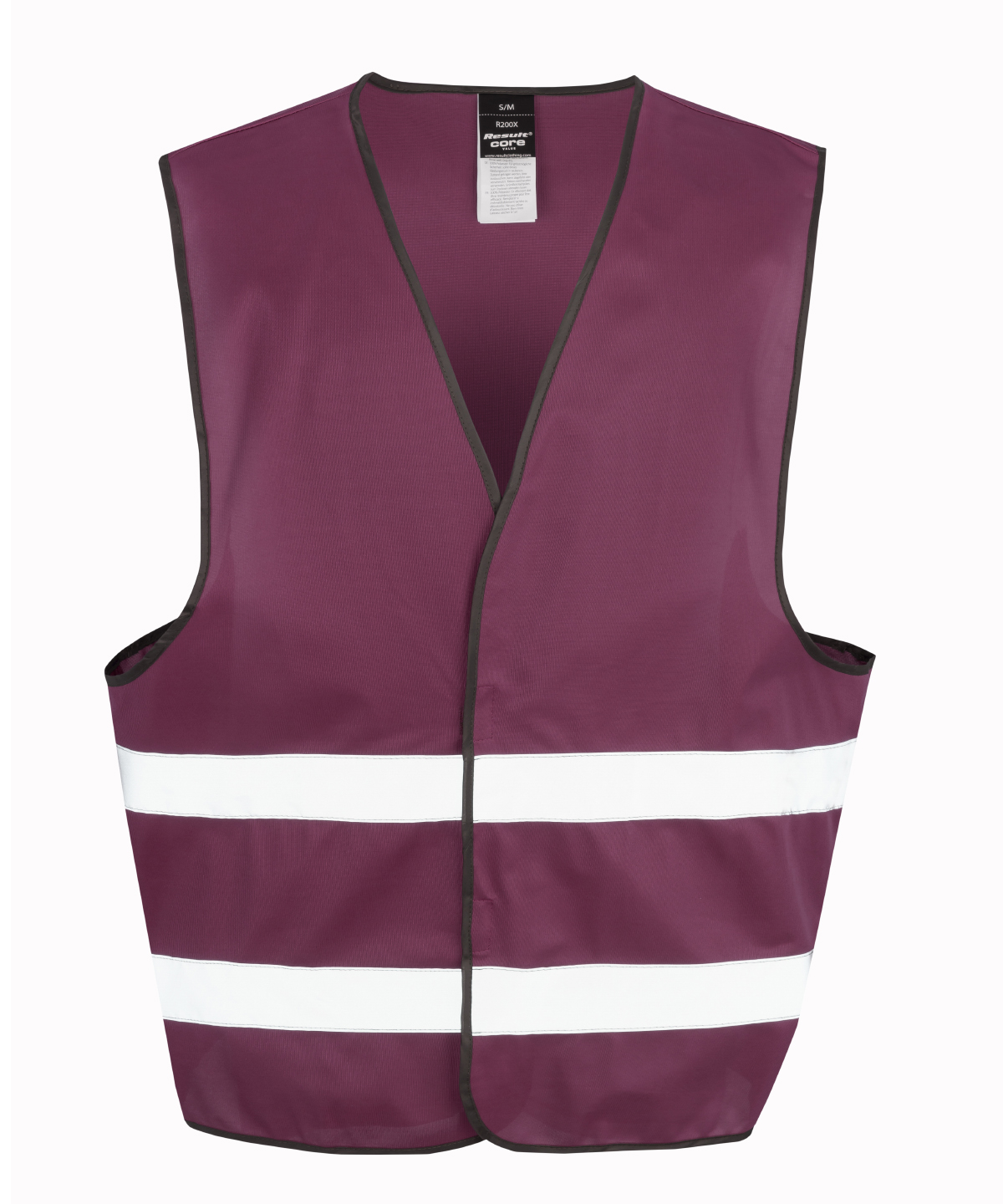 Core hi-vis vest - Burgundy