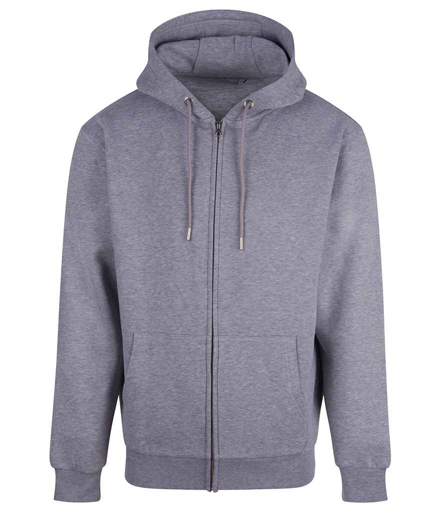 Anthem Unisex Studio Full Zip Hoodie - Grey Marl
