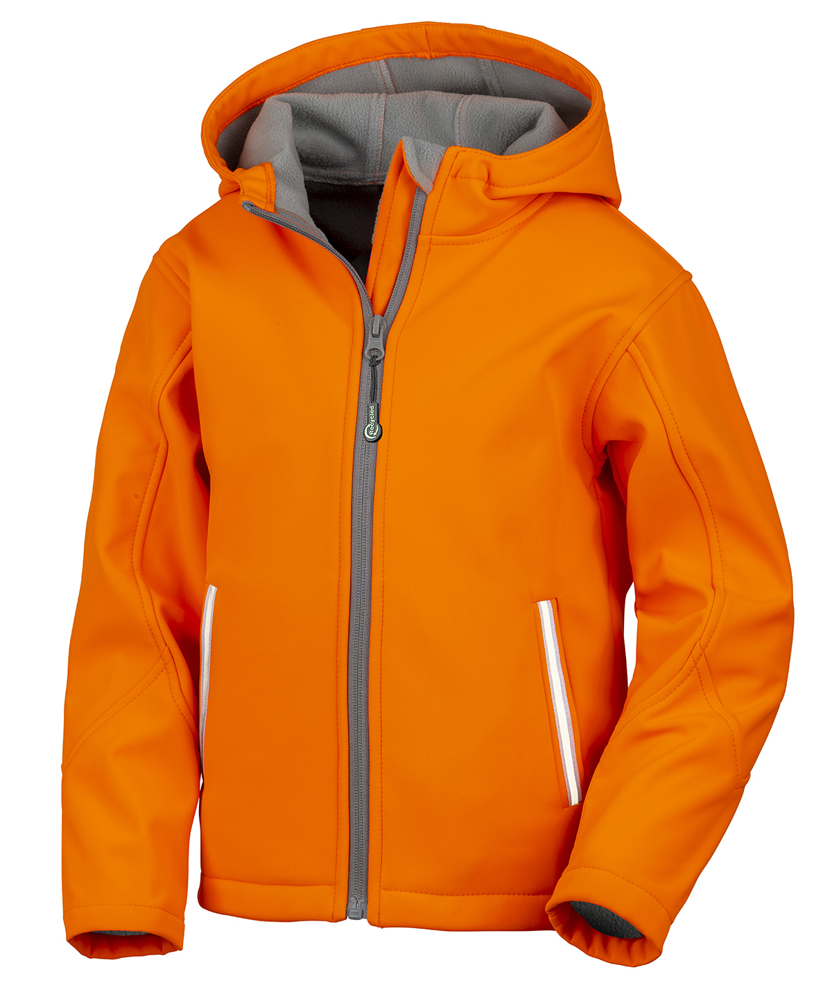 Core junior TX performance hooded softshell jacket - Neon Orange