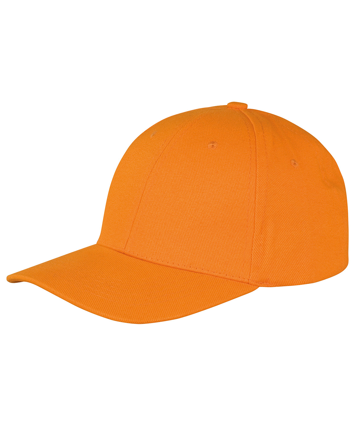 Memphis 6-panel brushed cotton low profile cap - Orange