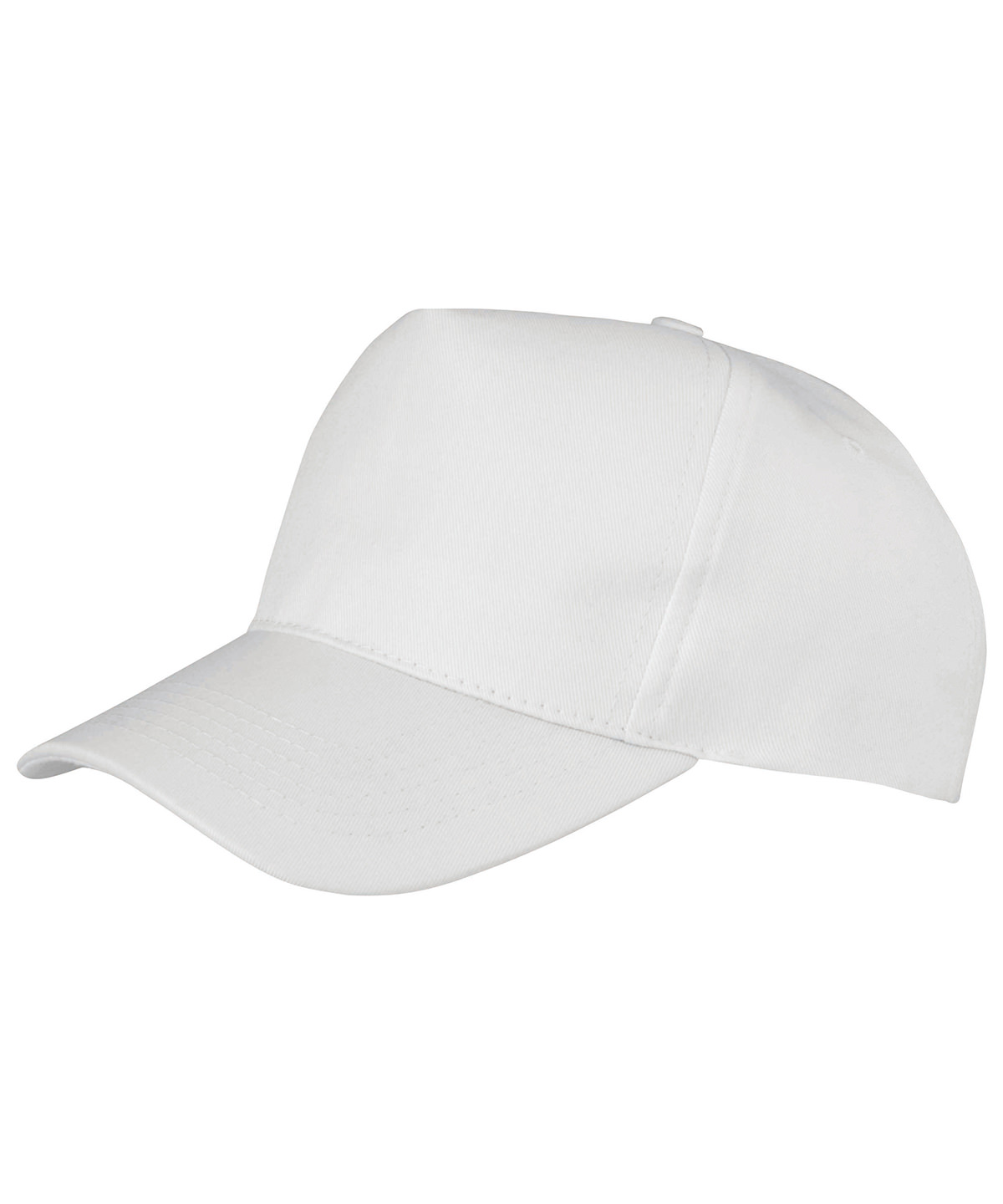 Boston junior 65/35 polycotton cap - White
