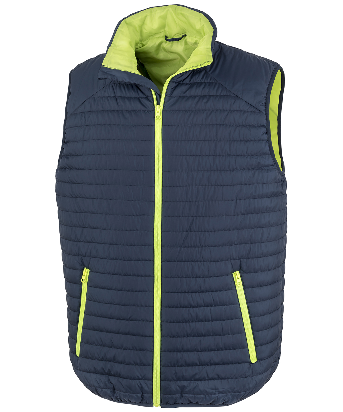Thermoquilt gilet - Navy/Lime