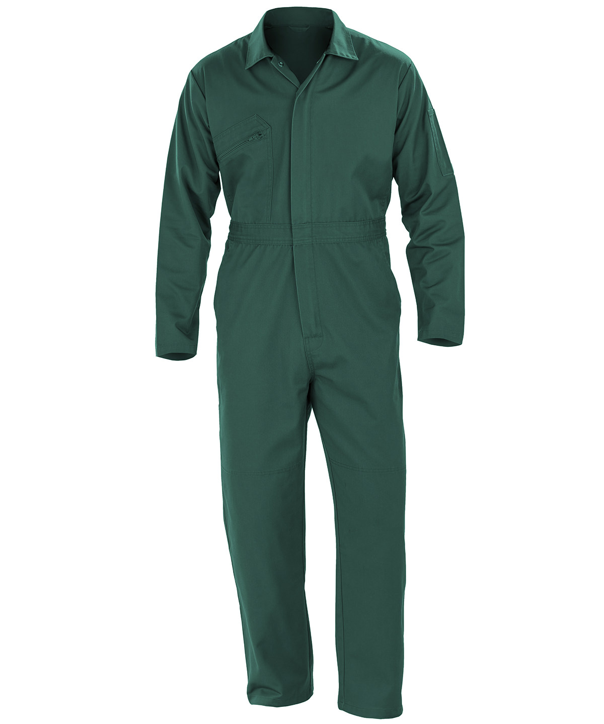 Recycled action overalls - Bottle Green