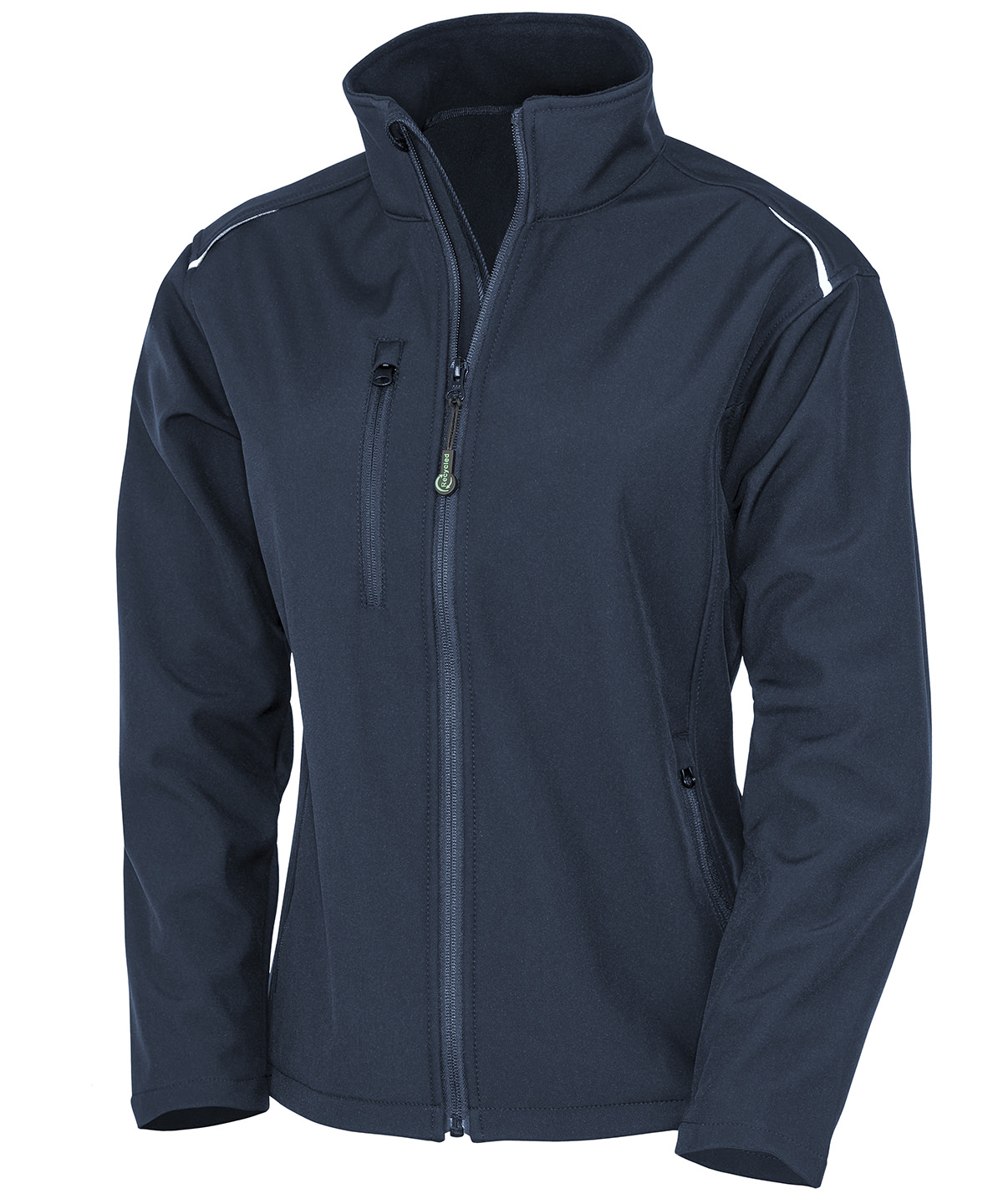 Women's recycled 3-layer printable softshell jacket - Navy