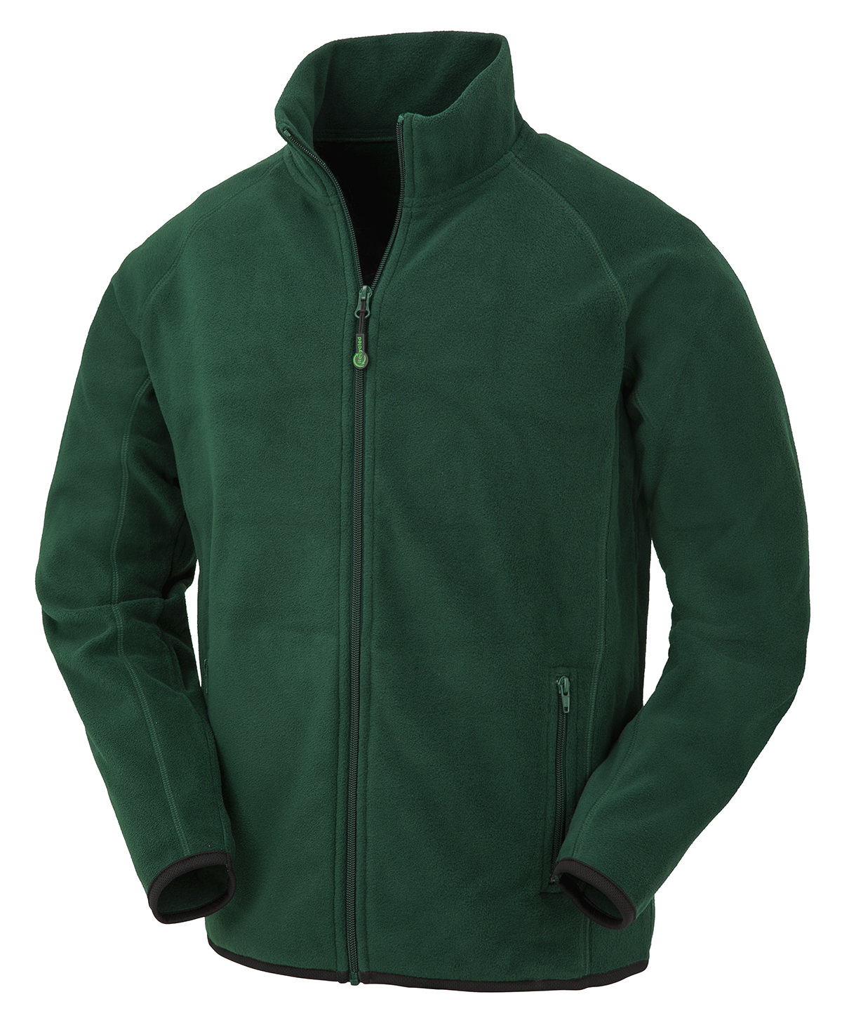 Recycled fleece polarthermic jacket - Forest Green