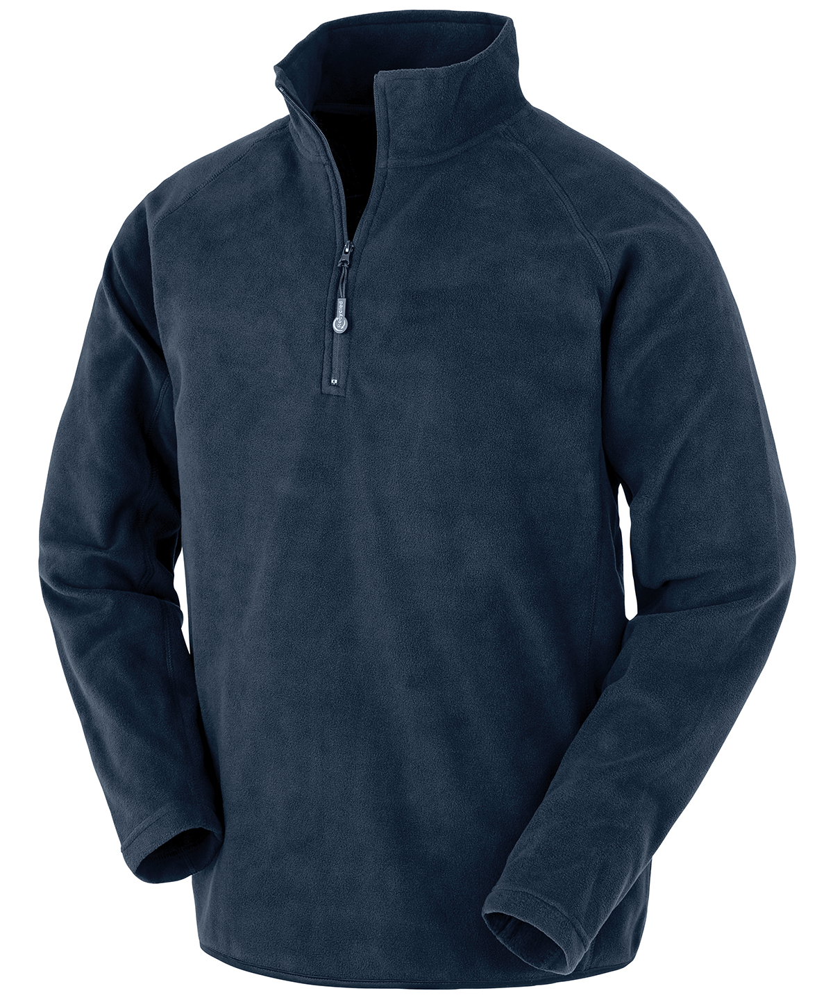 Recycled microfleece top - Navy