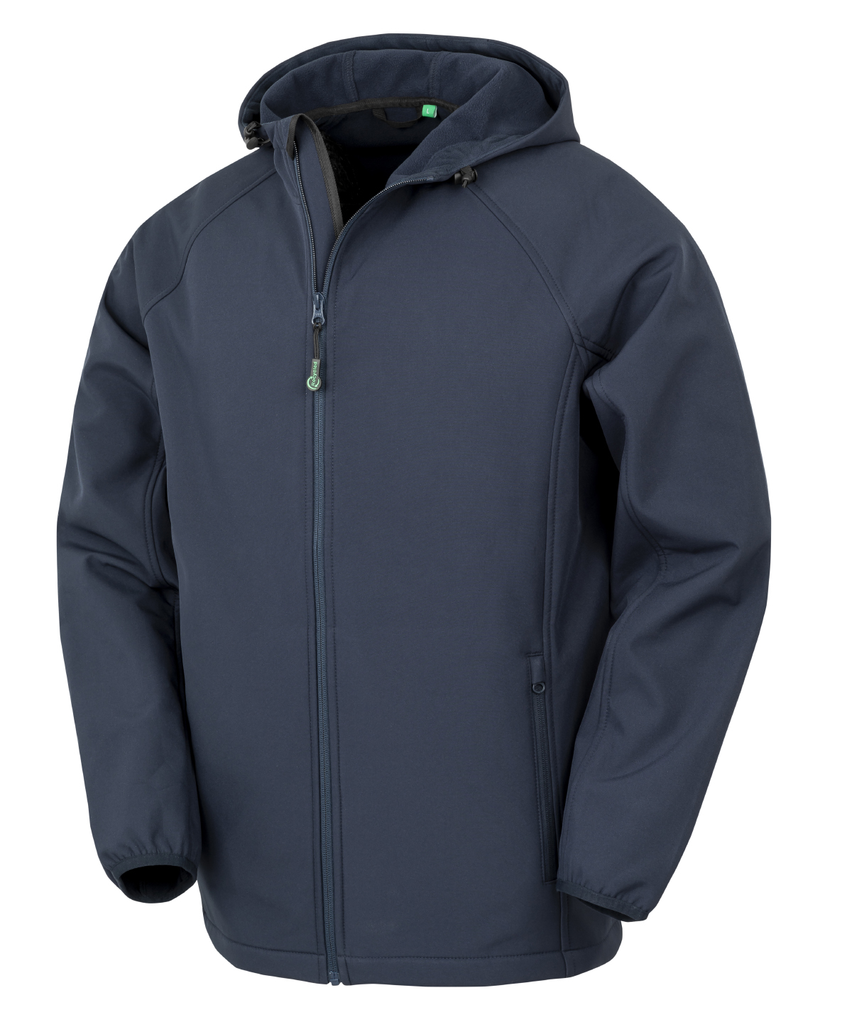 Recycled 3-layer printable hooded softshell - Navy