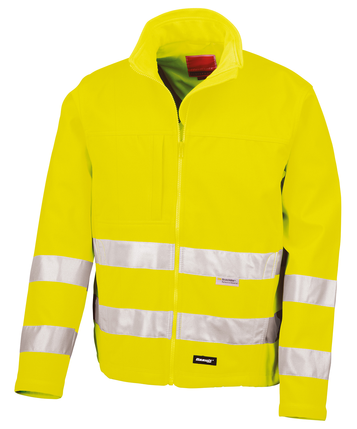 High-viz softshell jacket - Fluorescent Yellow