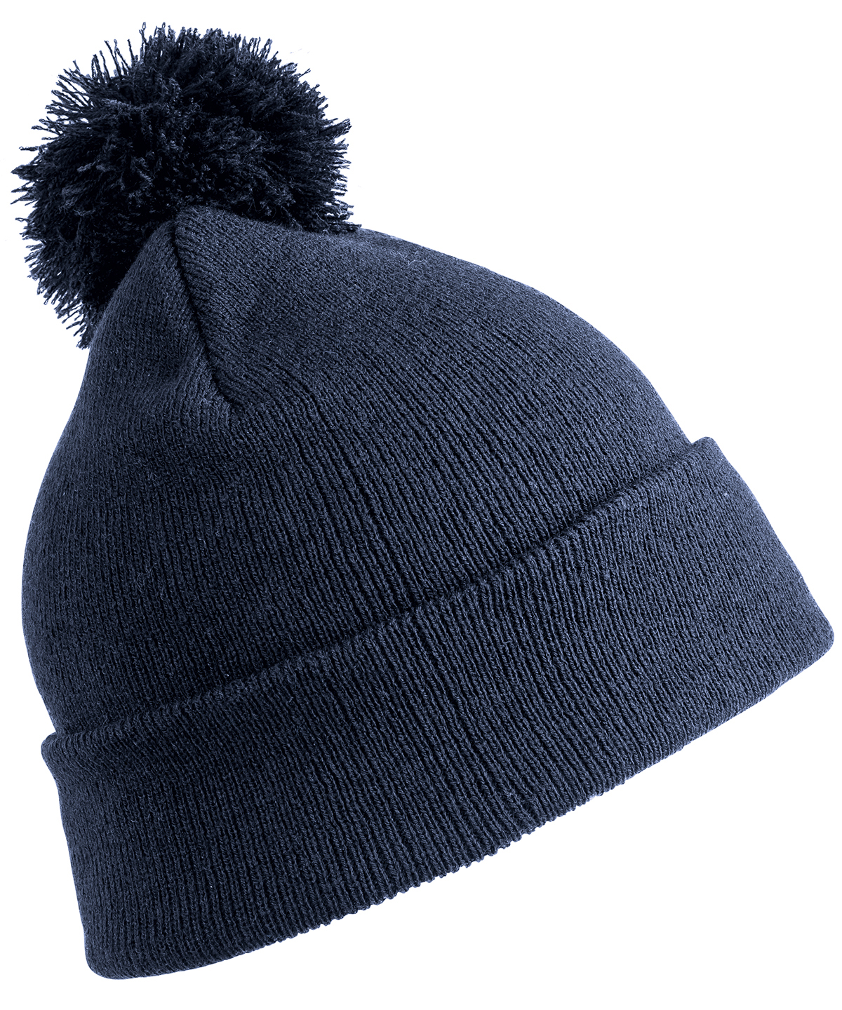 Junior pom pom beanie - Navy