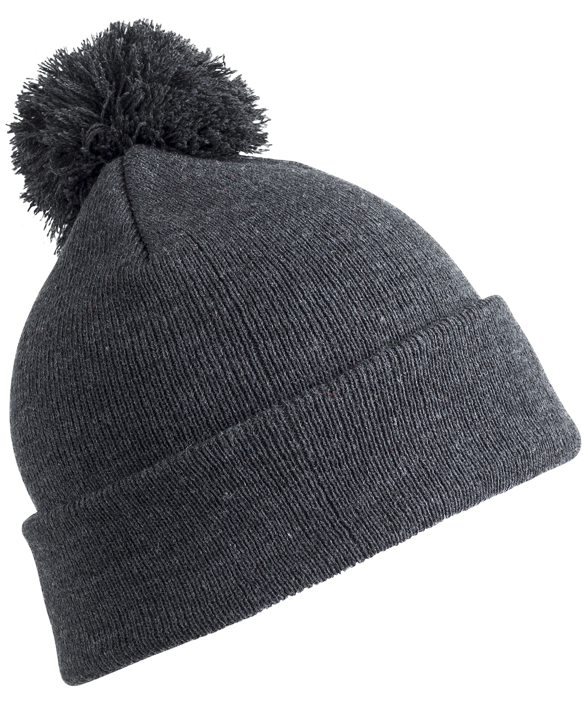 Pom pom beanie - Grey