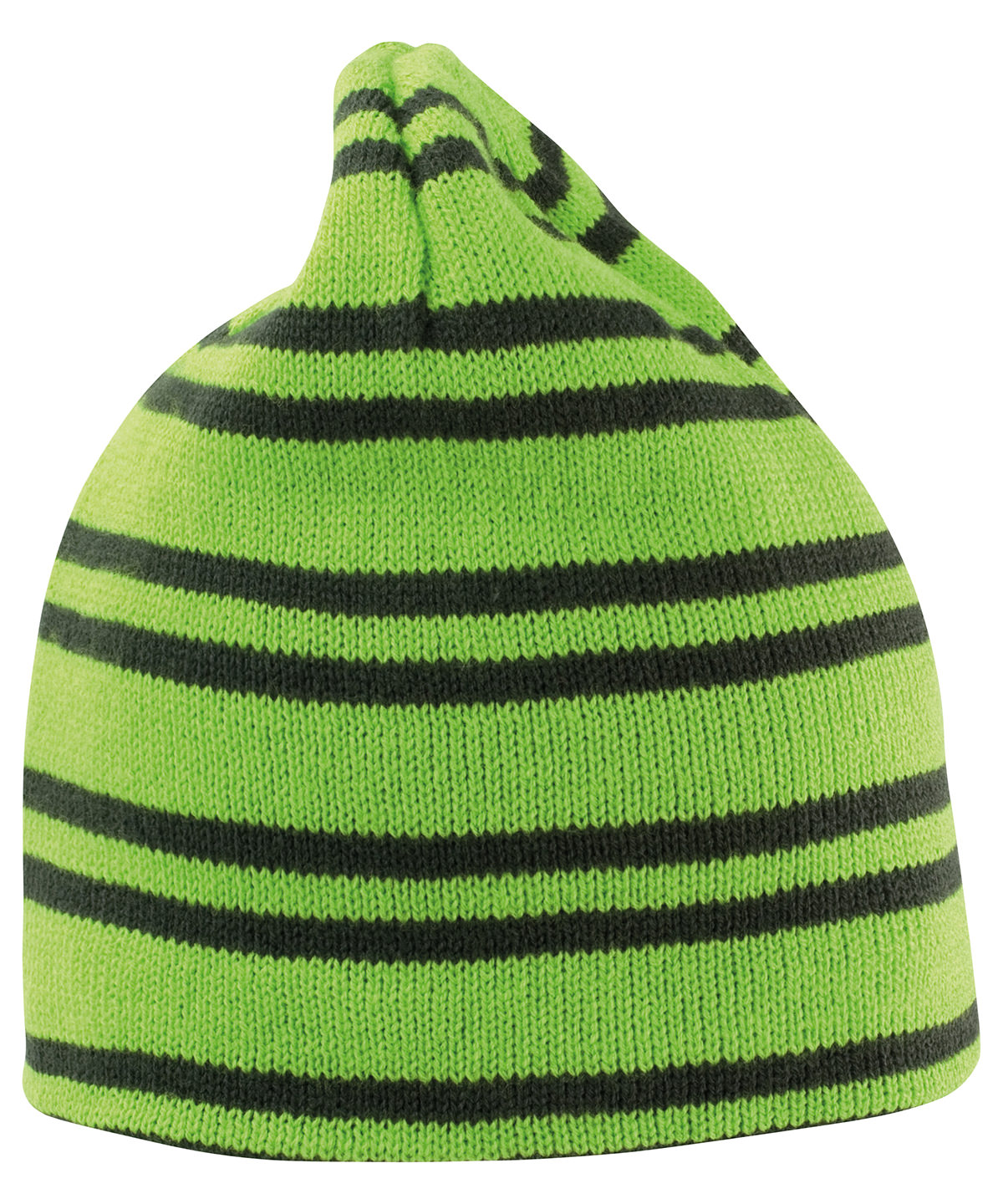 Result Team Reversible Beanie - Lime/Grey/Grey