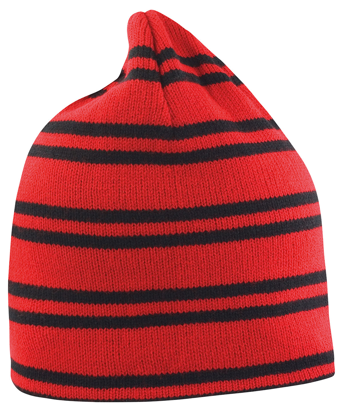 Result Team Reversible Beanie - Red/Black/Black