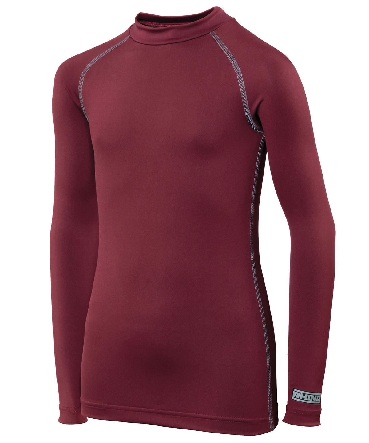 Rhino baselayer long sleeve - juniors - Maroon