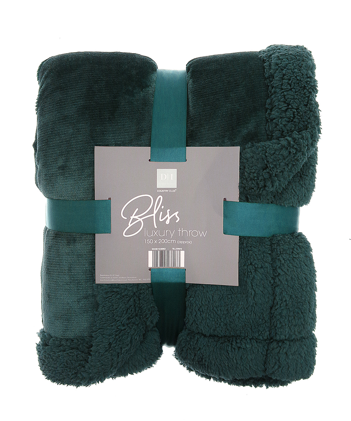 Sherpa winter throw - Green