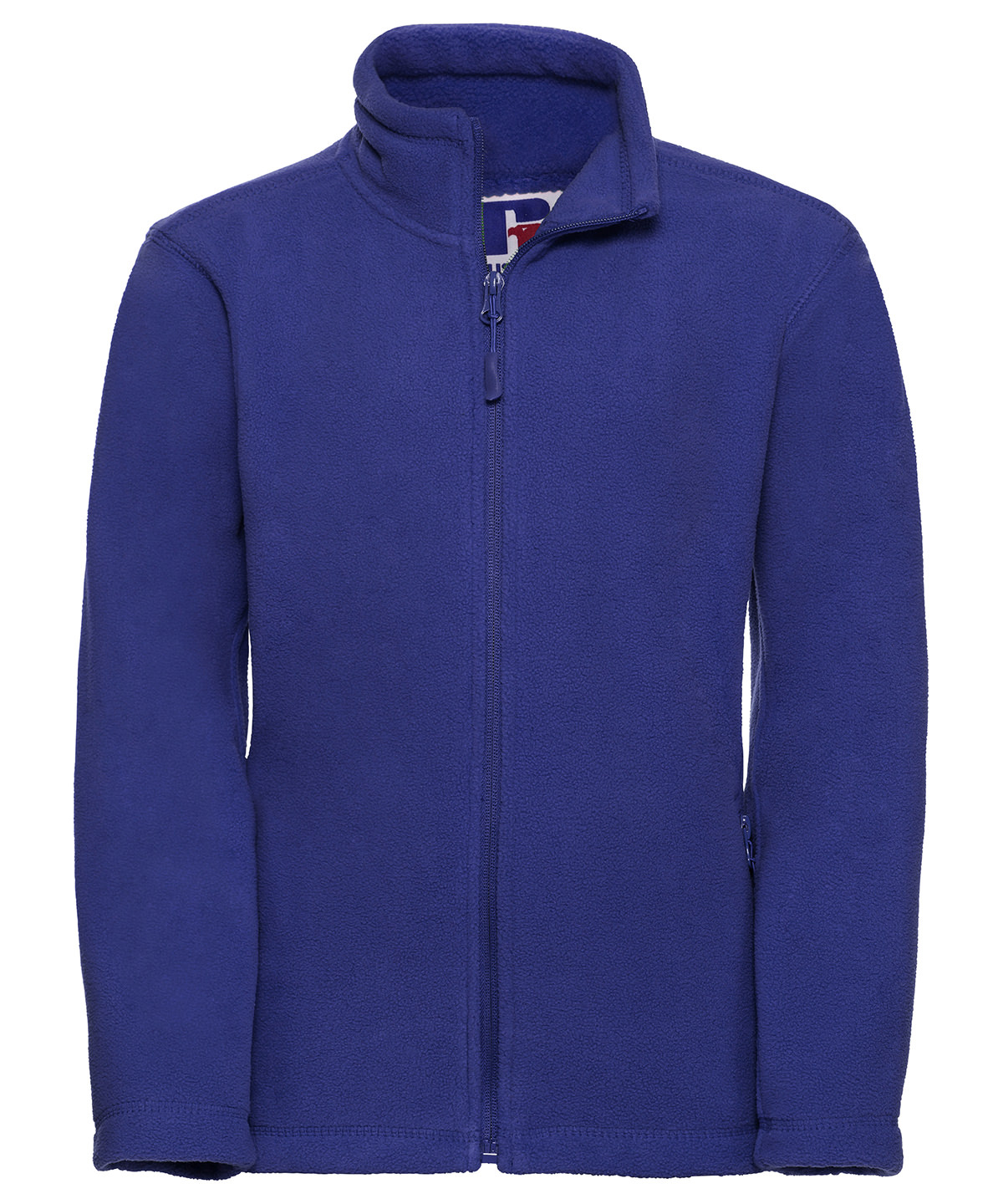 Kids full-zip outdoor fleece - Bright Royal